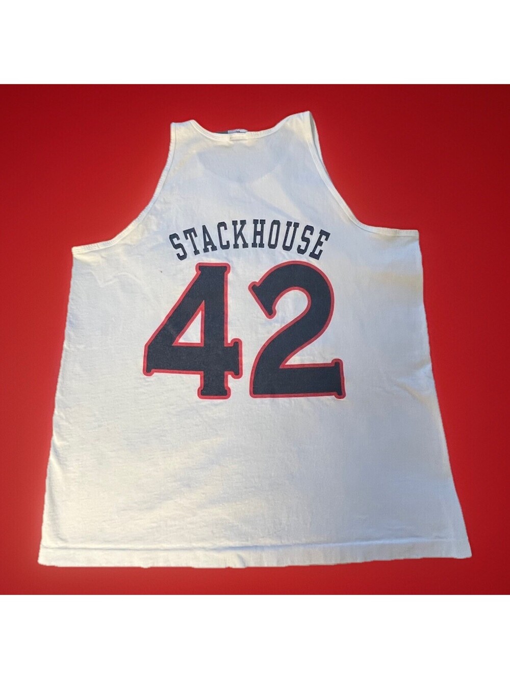 Vintage Single Stitch FILA Tank Top STACKHOUSE Men’s XL USA 100 Cotton 90s